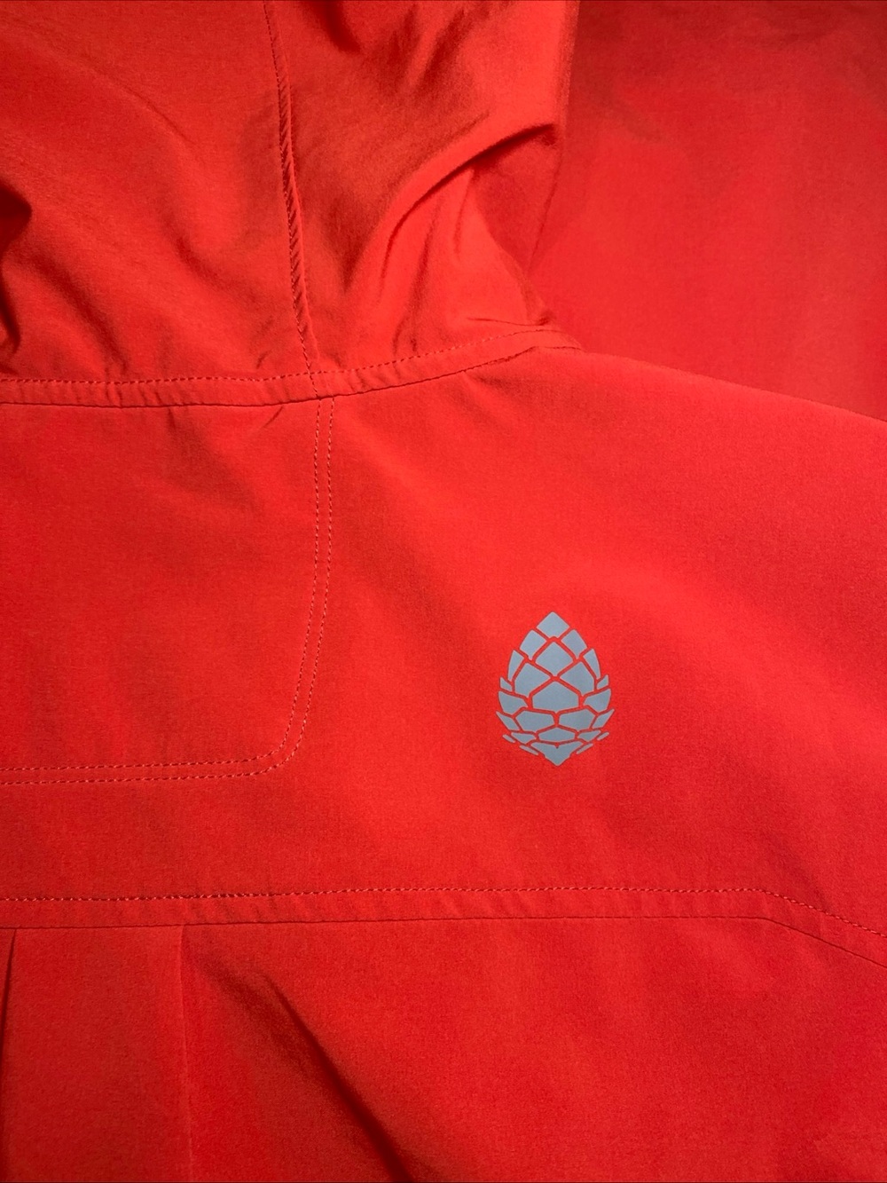 Stio CFS Sun Hoodie Anorack Red Pullover Performance Jacket Men's Size: Medium - Picture 8 of 8